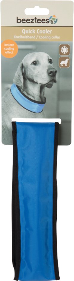 beeztees Quick Cooler Halsband Izi - Größe L: ca. 44 - 56 cm Halsumfang