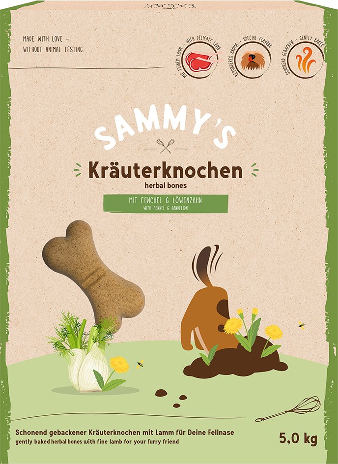 Sammy's Kräuterknochen - Sparpaket: 2 x 5 kg