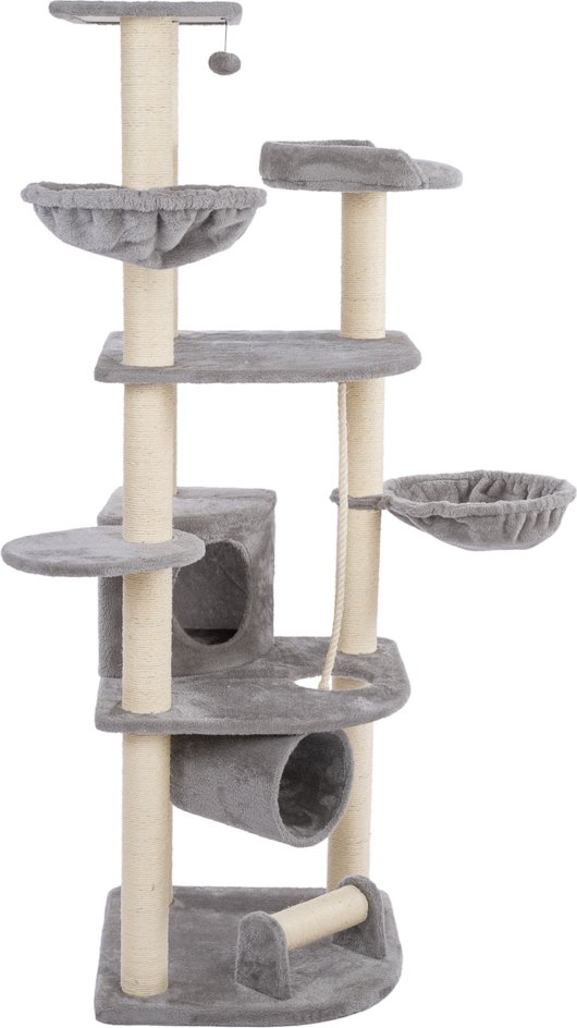 zooplus Basics Kratzbaum XL - grau