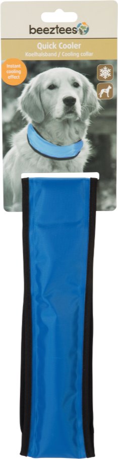 beeztees Quick Cooler Halsband Izi - Größe XL: ca. 51 - 65 cm Halsumfang