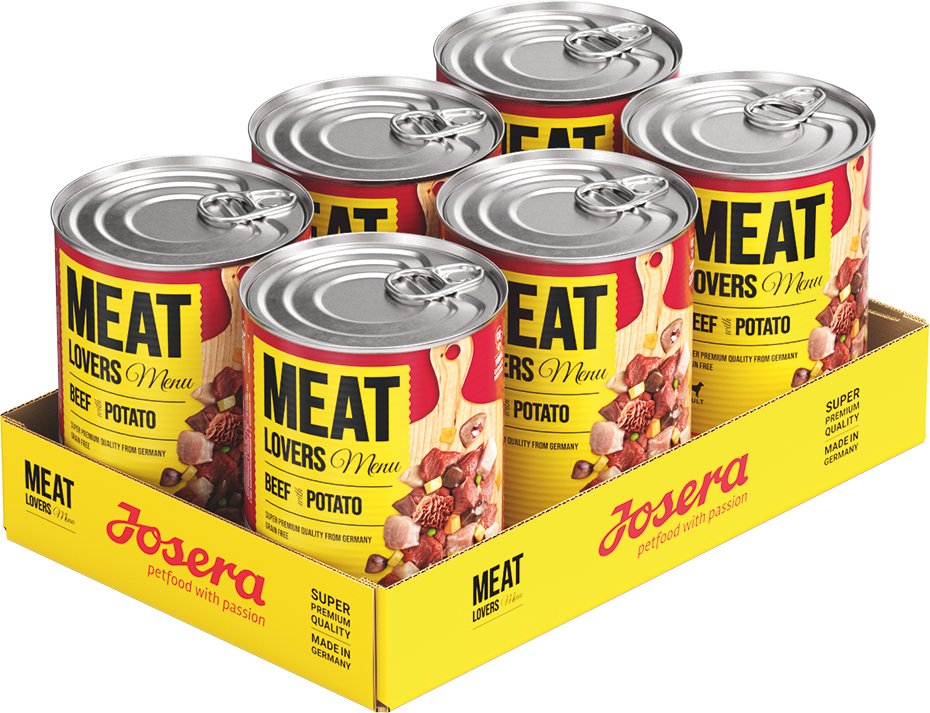 Thumbnail - Sparpaket Josera Meatlovers Menü 12 x 400 g - Rind & Kartoffel
