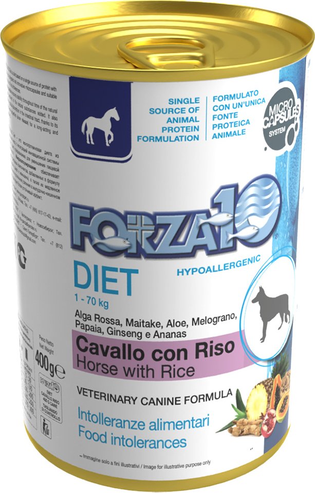 Thumbnail - Forza 10 Diet Low Grain 6 x 400 g - Pferd & Reis
