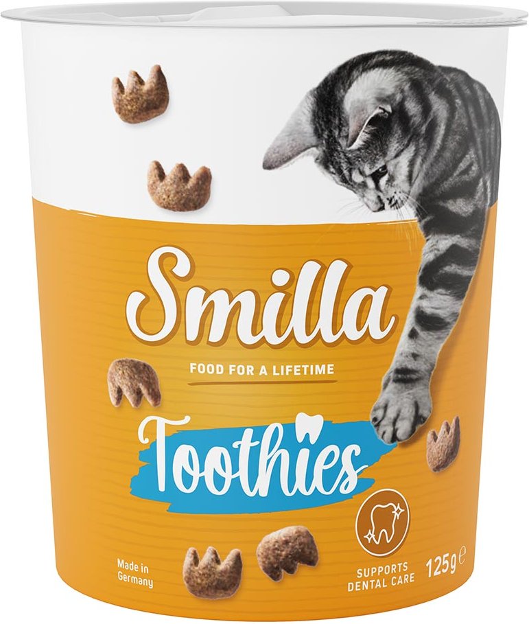 Smilla Snacks Toothies - Sparpaket: 3 x 125 g