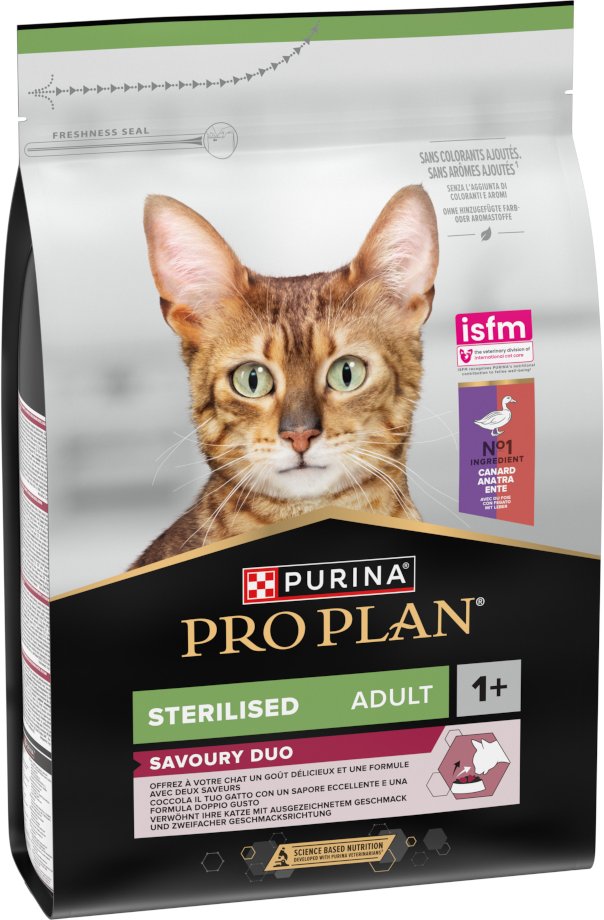 PURINA PRO PLAN Sterilised Adult Savoury Duo Ente & Leber - 3 kg