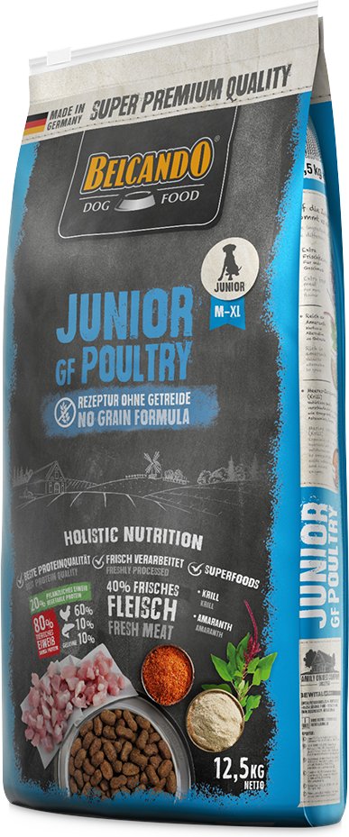 Belcando Getreidefrei Junior Geflügel Sparpaket: 2 x 12,5 kg