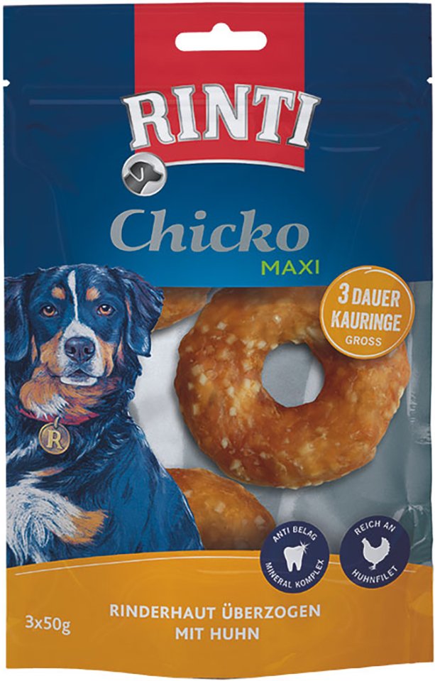 RINTI Chicko Dauer-Kauringe Groß Sparpaket: 6 x 50 g