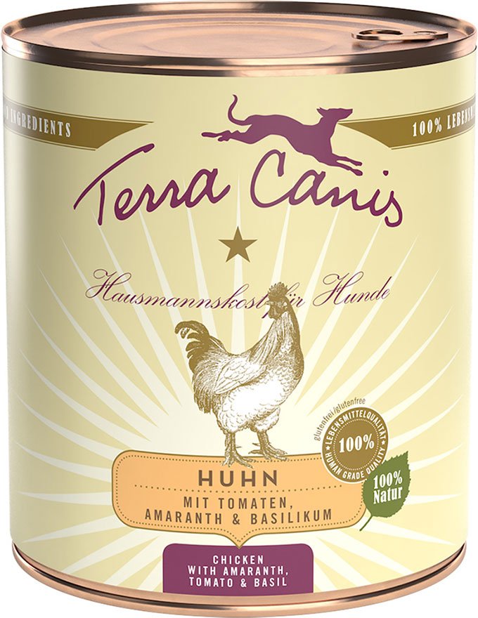 Thumbnail - Terra Canis 6 x 800 g - Huhn mit Tomaten, Amaranth und Basilikum