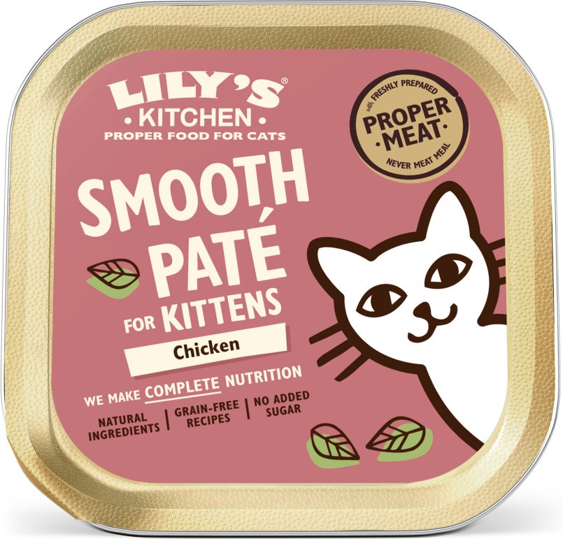Lily's Kitchen Kitten Smooth Paté Selection 19 x 85 g - Huhn