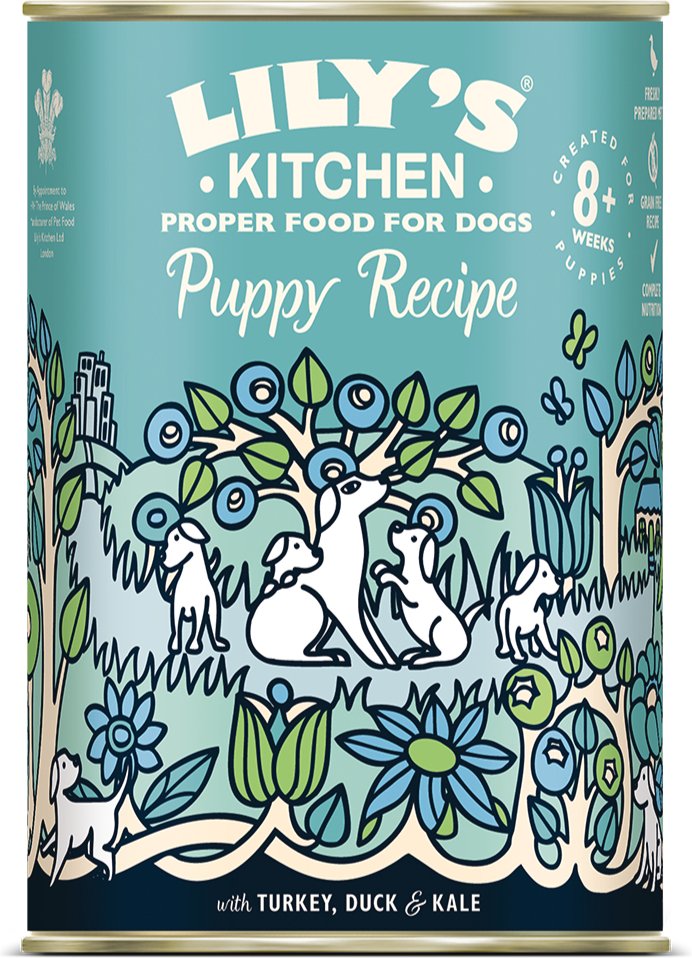Lily's Kitchen Puppy 6 x 400 g - Truthahn & Ente