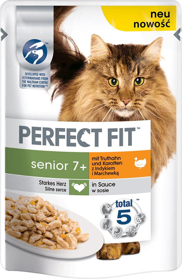 Thumbnail - Perfect Fit Frischebeutel Senior - Sparpaket: Truthahn & Karotten (24 x 85 g)