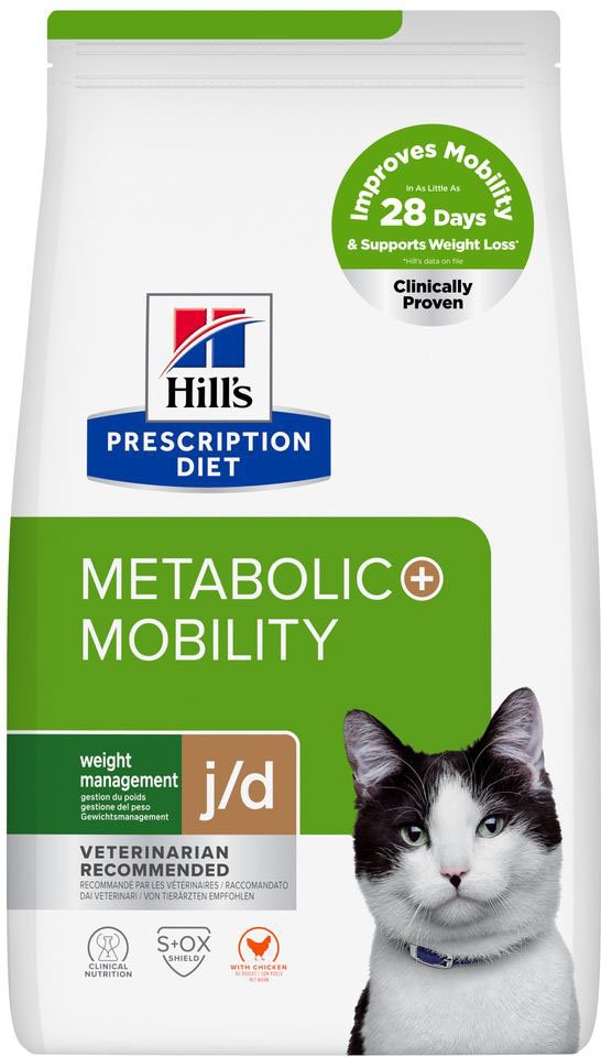 Hill's Prescription Diet j/d Metabolic + Mobility mit Huhn - 1,5 kg