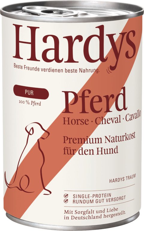 Thumbnail - Hardys Pur 6 x 400 g - Pferd