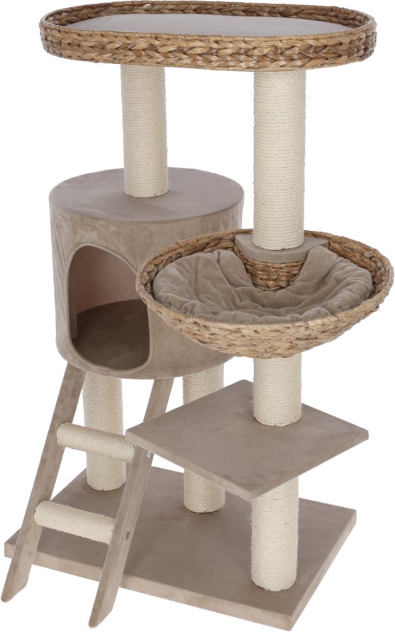 Kerbl Pet Kratzbaum Banana Leaf Waxy - beige