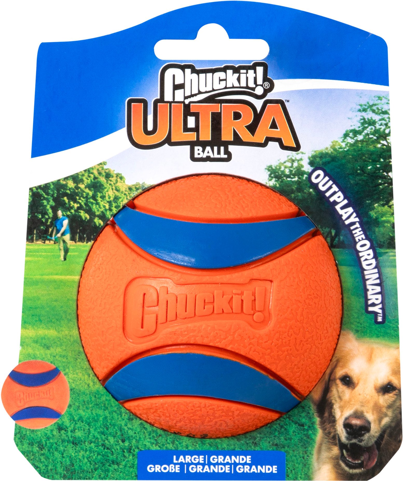Chuckit! Ultra Ball - Sparset: 2 Stück, ca. Ø 7,6 cm (L)