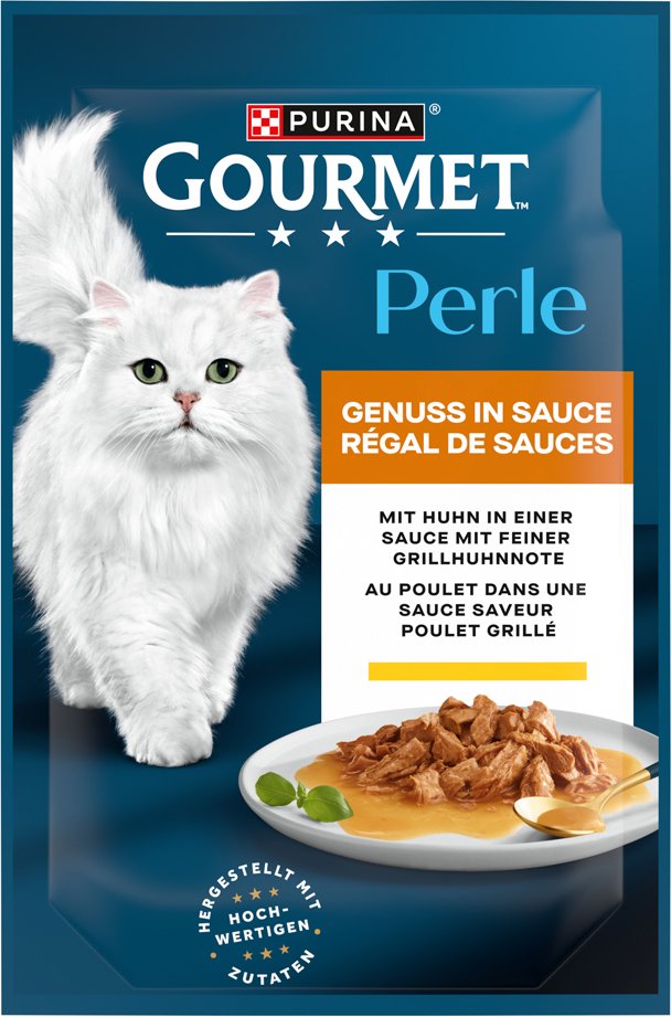 Sparpaket Gourmet Perle Genuss in Soße 52 x 85 g - Huhn
