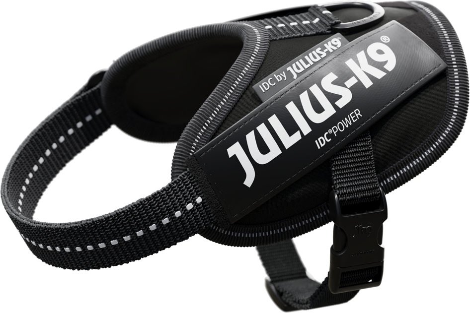 JULIUS-K9 IDC®-Powergeschirr - schwarz - Größe 2XS: Brustumfang 33 - 45 cm