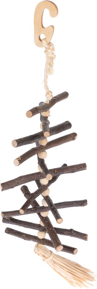 TIAKI Apfelholz-Knabberleiter - 1 Stück