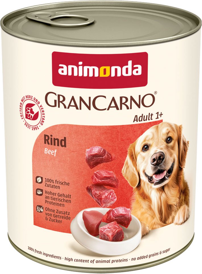Sparpaket animonda GranCarno Original 12 x 800 g - Rind