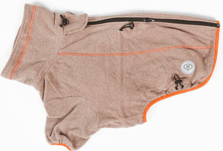 Nomad Tales Blush Hundemantel Fleece Toffee - ca. 50 cm Rückenlänge