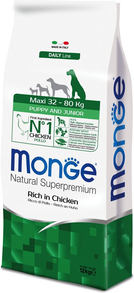 Monge Super Premium Puppy Junior Maxi - 12 kg