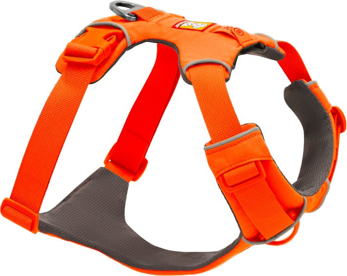 Ruffwear Front Range Hundegeschirr, Blaze Orange - Größe M: 69 - 81 cm Brustumfang