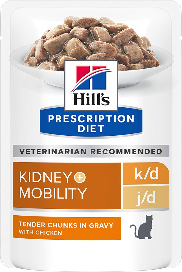 Hill’s Prescription Diet k/d + Mobility mit Huhn - 12 x 85 g