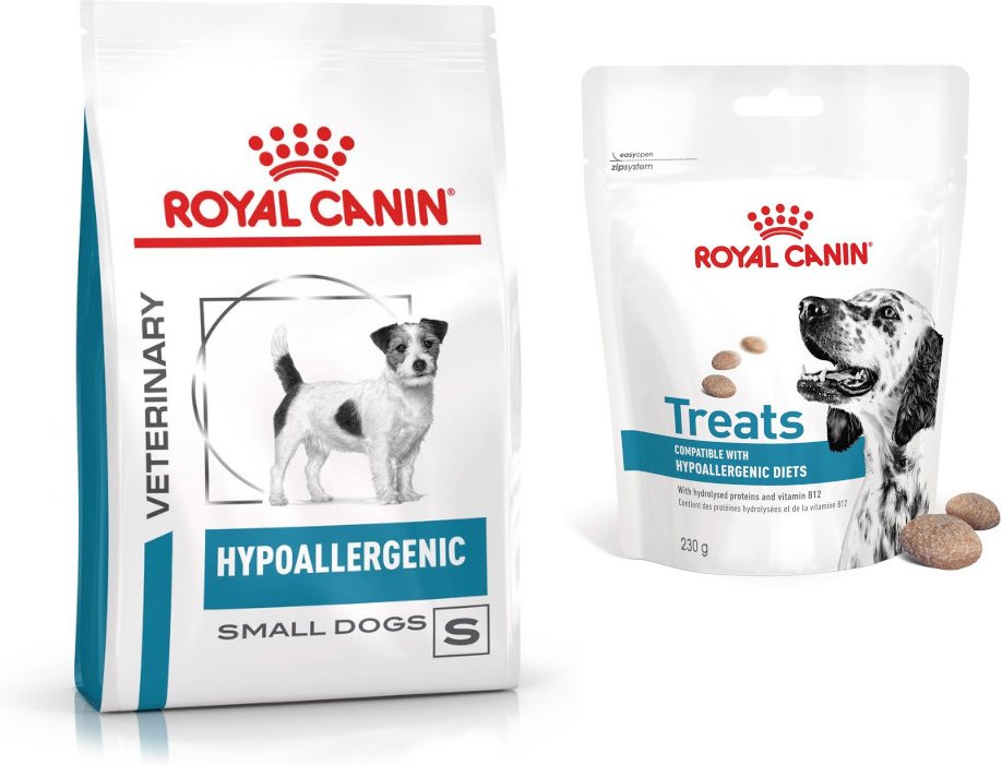 Royal Canin Veterinary Canine Hypoallergenic + 230 g Snack gratis! - Hypoallergenic Small Dog 3,5 kg
