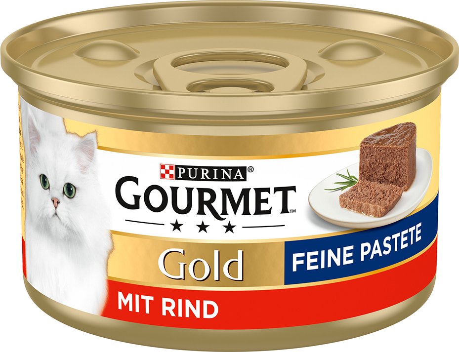 Gourmet Gold Feine Pastete 12 x 85 g - Rind