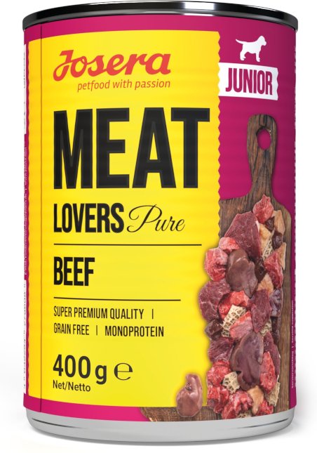 Josera Meat Lovers Junior Menü 6 x 400 g - Rind
