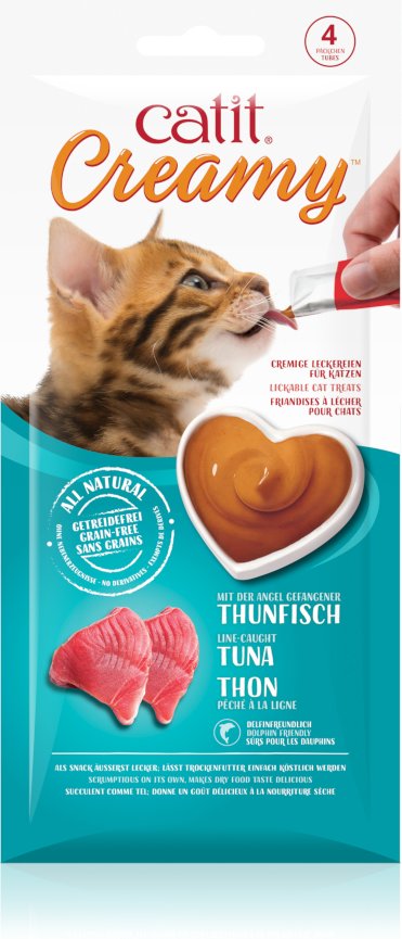 Catit Creamy 4 x 10 g - Thunfisch