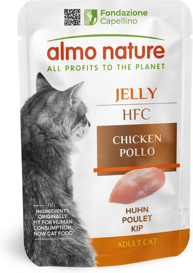Almo Nature HFC Jelly Pouch 6 x 55 g - Huhn