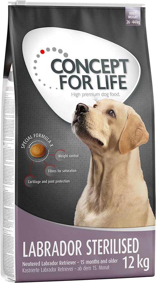 Sparpaket Concept for Life 2 x Großgebinde - Labrador Sterilised (2 x 12 kg)