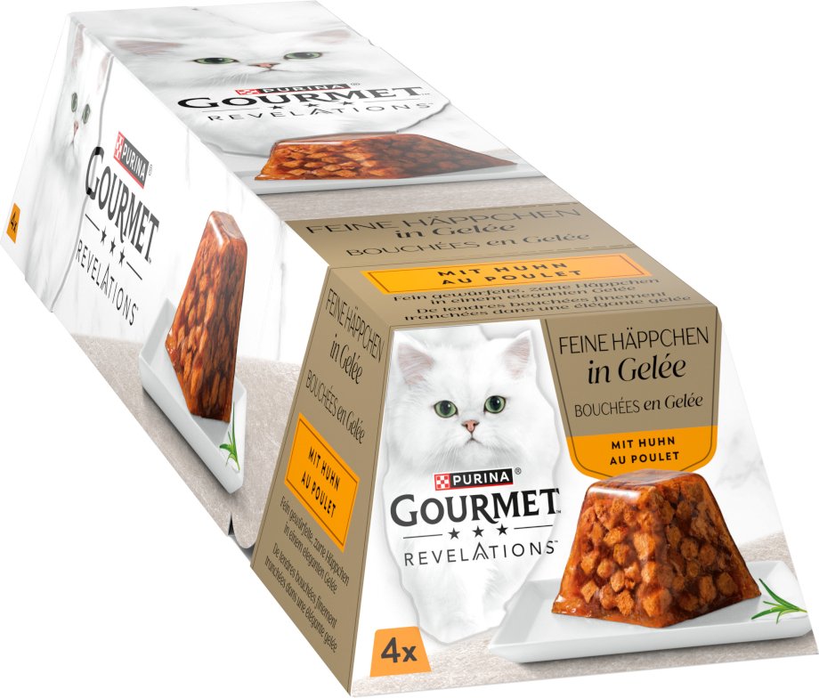 Sparpaket Gourmet Revelations Fine Cuts 8 x 57 g - Huhn