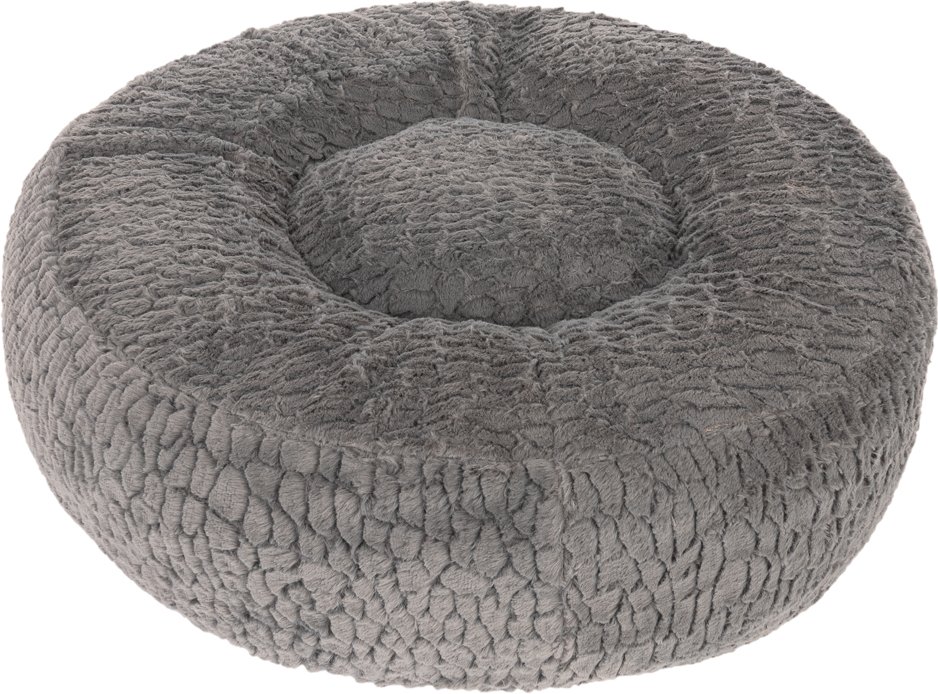 Thumbnail - Hundebett Flocke - Ersatzbezug Ø 65 cm, grau