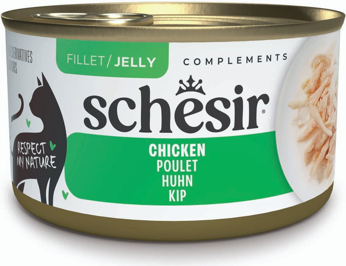 Schesir Complements in Gelee 6 x 70 g in Dosen - Huhn