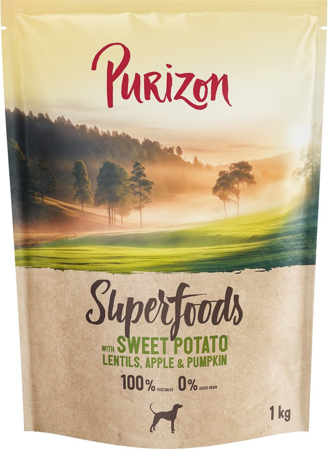 Purizon Superfoods Veggie Süßkartoffeln mit Linsen, Apfel & Kürbis - 1 kg