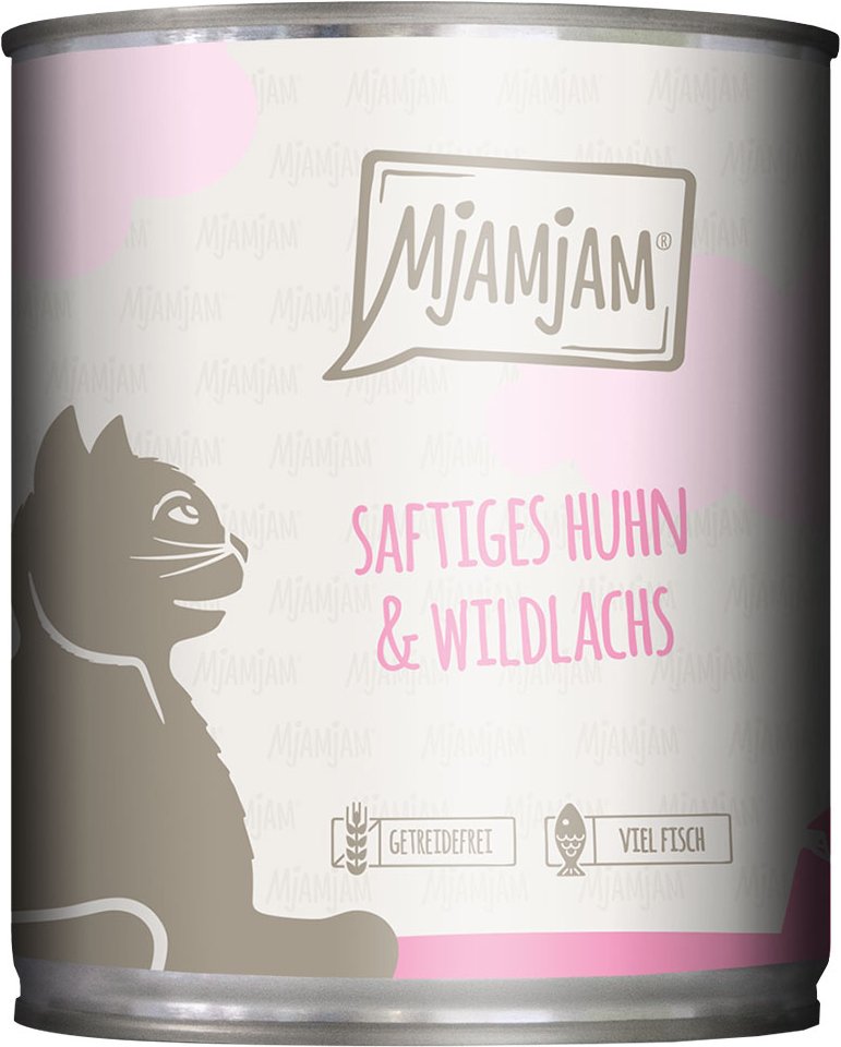 Thumbnail - MjAMjAM 6 x 800 g - saftiges Huhn und Wildlachs
