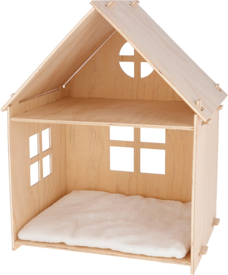 Kerbl Pet Katzenhaus Yvi - L 50 x B 38 x H 67 cm