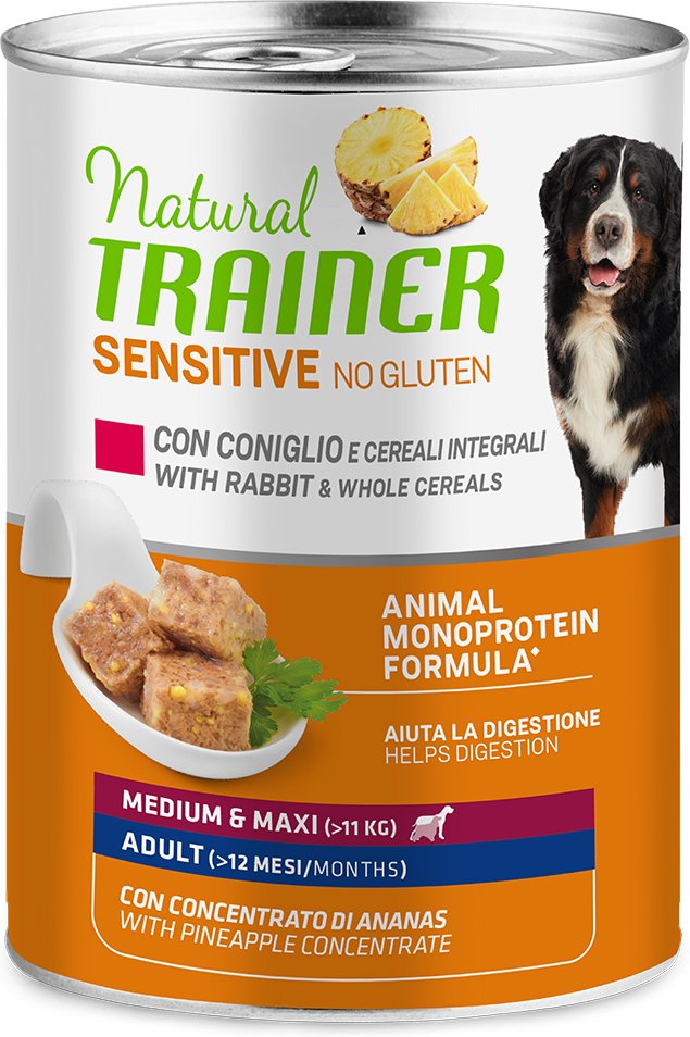 Natural Trainer Sensitive No Gluten Medium & Maxi Adult - Kaninchen (400 g)