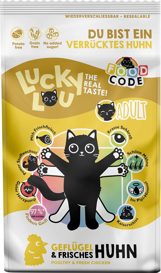Lucky Lou Adult Geflügel & Huhn - 1,7 kg