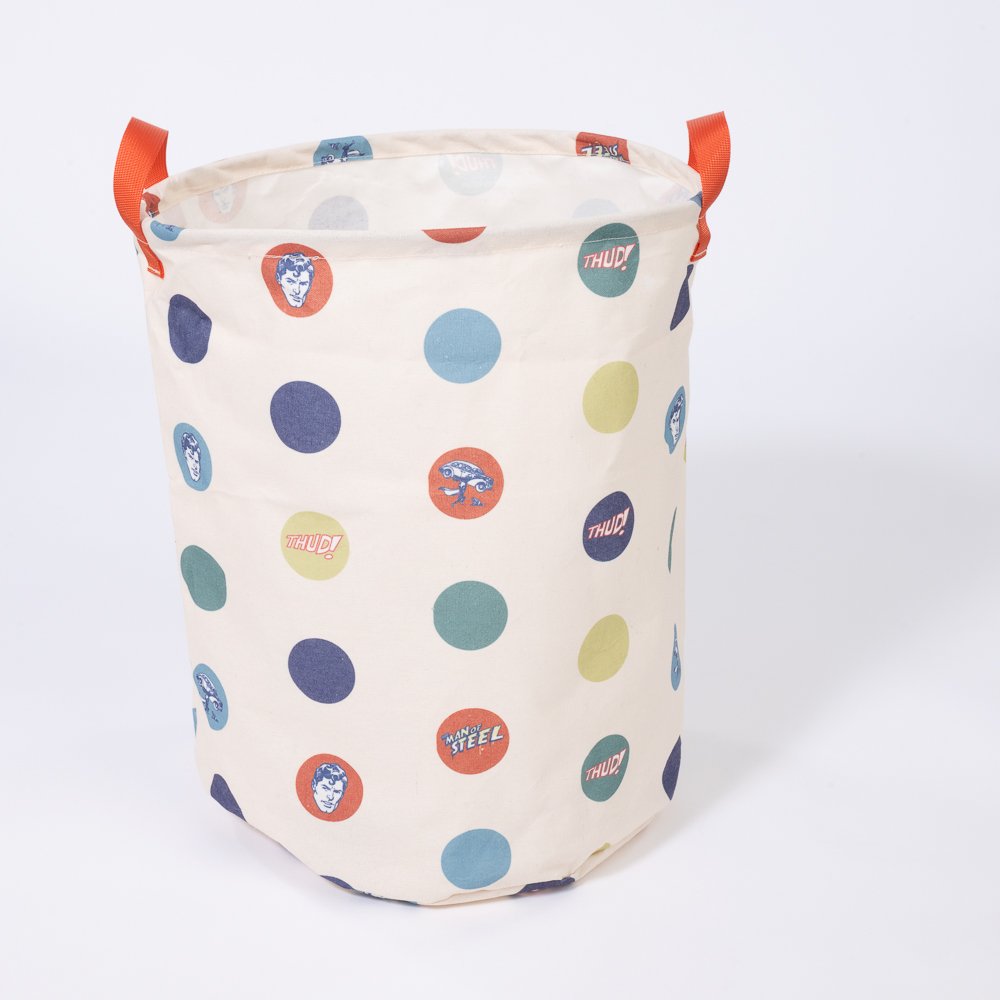 Superman Aufbewahrungskorb für Spielzeuge - Ø 35 x H 44 cm