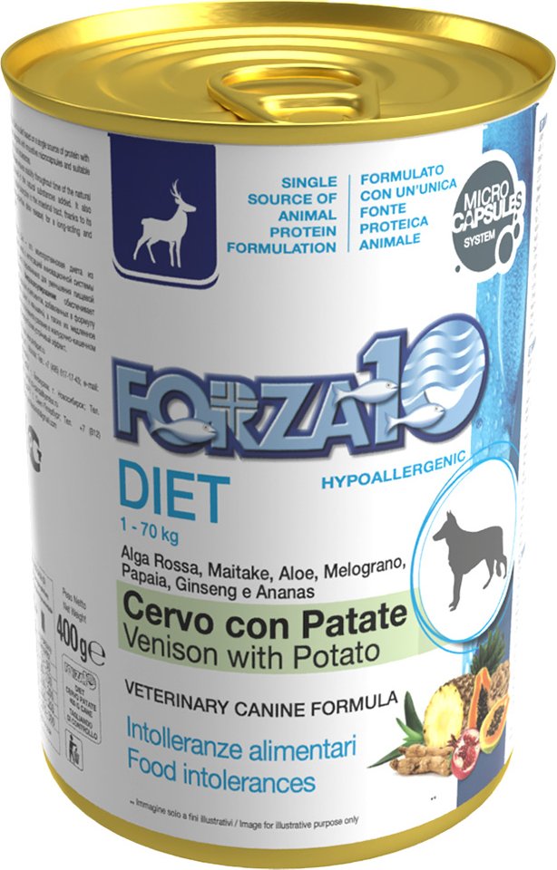 Forza 10 Diet Low Grain 6 x 400 g - Wild & Kartoffeln
