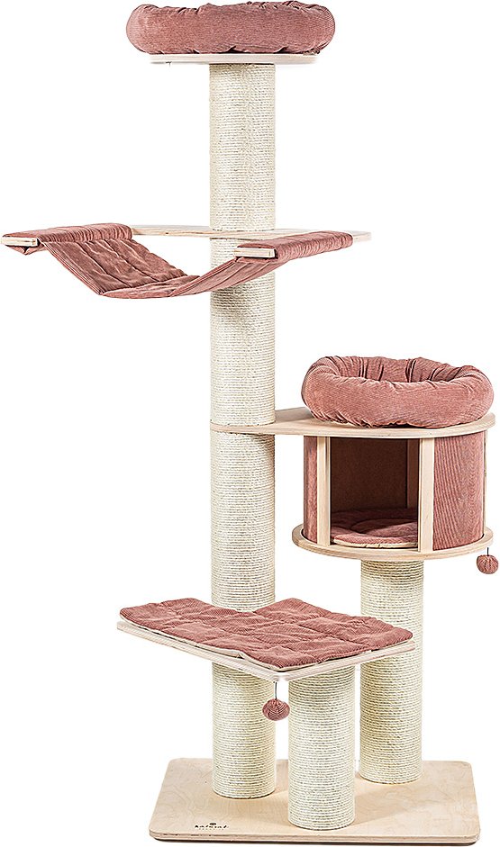 Kratzbaum Natural Paradise Magnolia XL - Limitierte Edition: altrosa