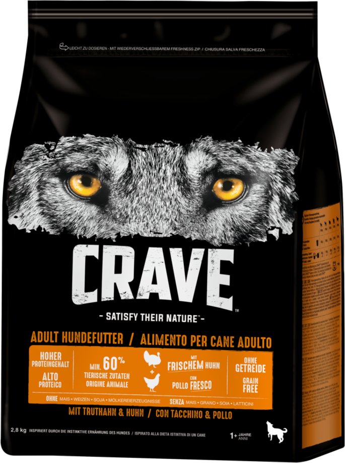 Crave mit Truthahn & Huhn - 2,8 kg
