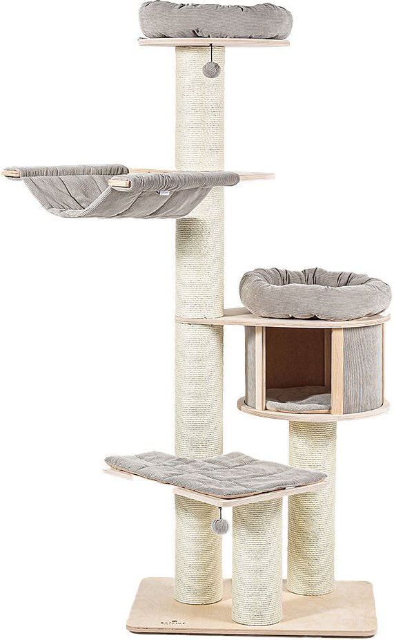 Kratzbaum Natural Paradise Magnolia XL - Limitierte Edition: grüngrau