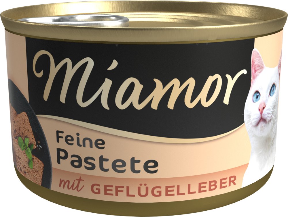 Sparpaket Miamor Pastete 24 x 85 g - Geflügelleber