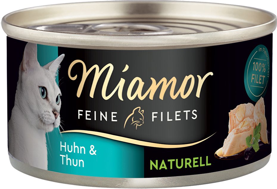Thumbnail - Sparpaket Miamor Feine Filets Naturelle 24 x 80 g - Huhn & Thunfisch