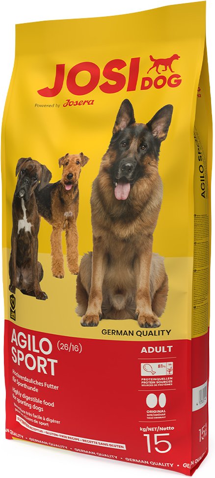 JosiDog Agilo Sport - Sparpaket: 2 x 15 kg