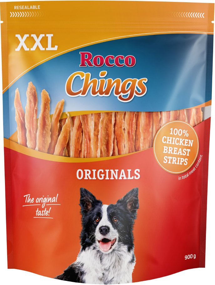 Rocco Chings XXL Pack - Hühnerbrust in Streifen 900 g