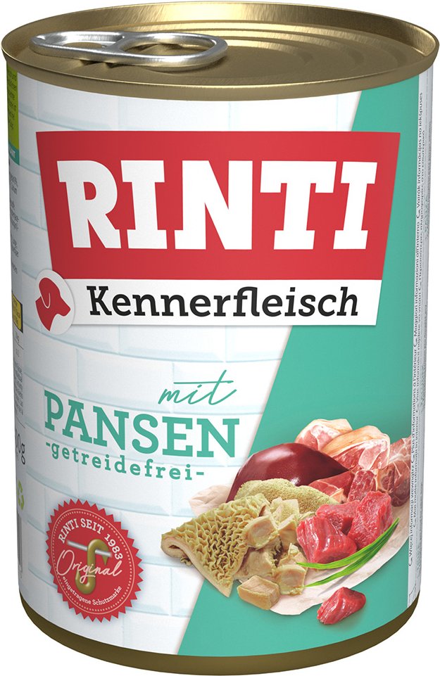Sparpaket RINTI Kennerfleisch 24 x 400 g - Pansen